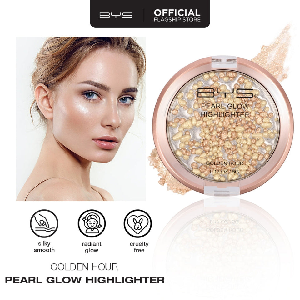BYS - Pearl Glow Highlighter - réf Golden Hour