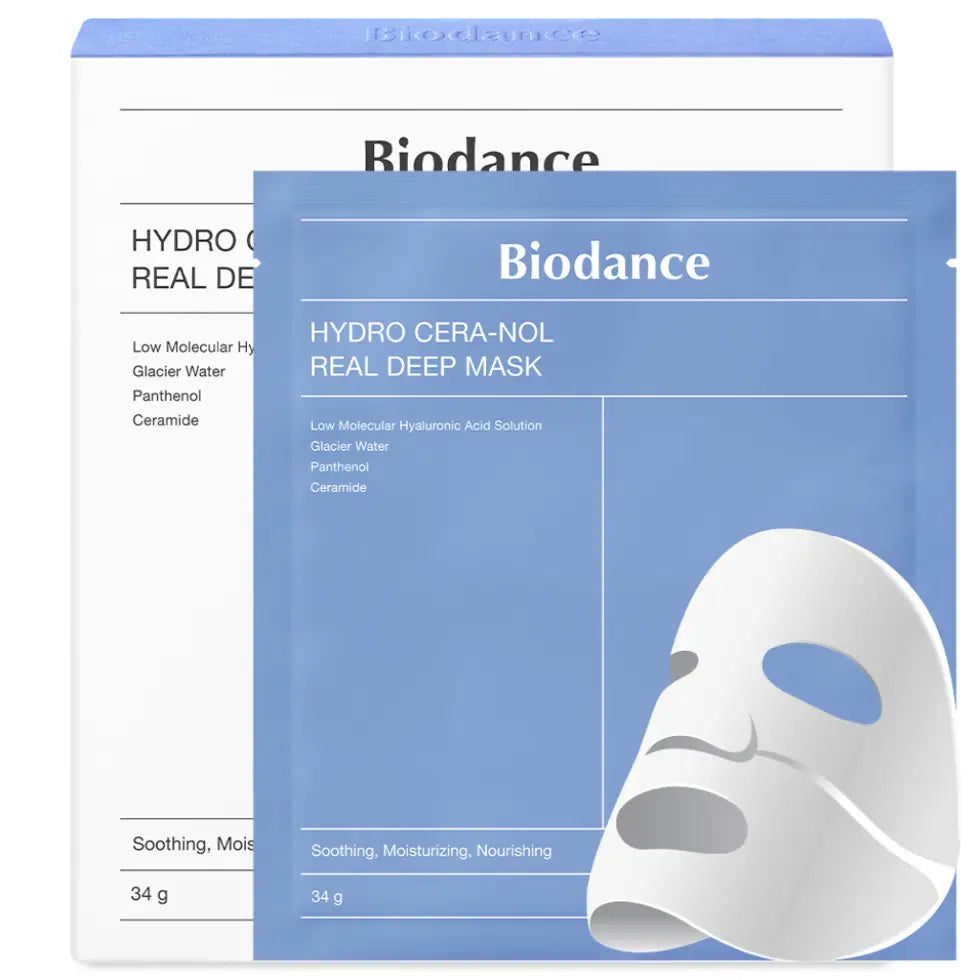 BIODANCE - Hydro Cera-nol Real Deep Mask Sheet ( pack de 4 )