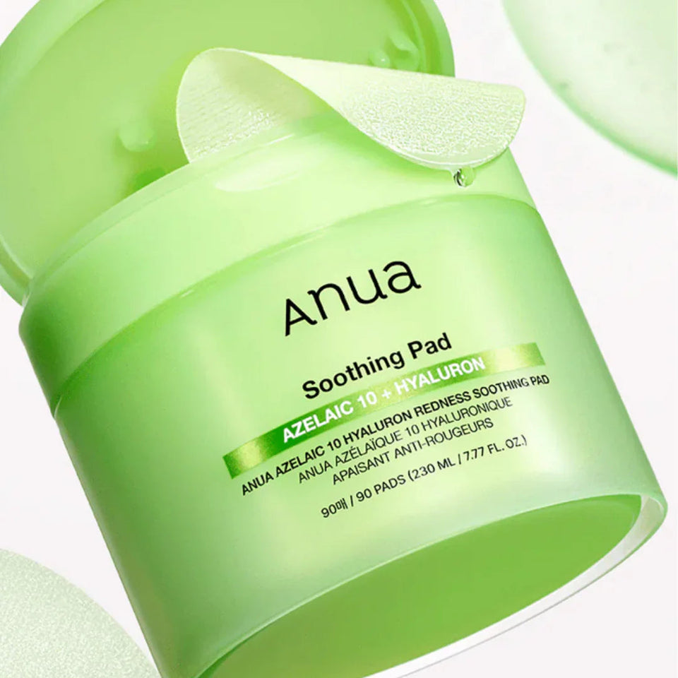 ANUA - Soothing Pad, Azelaic 10 + Hyaluron - 90 Pads