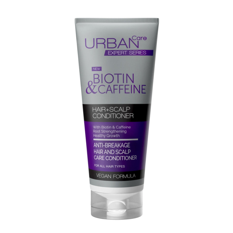 URBAN CARE - Conditioner Biotin et Caffeine, Hair + Scalp Conditioner - 350ml