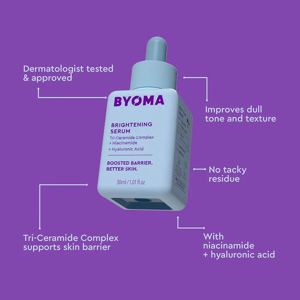 BYOMA - Brightening Serum  Brightening Serum - Hyaluronic acid,niacinamide 30ml