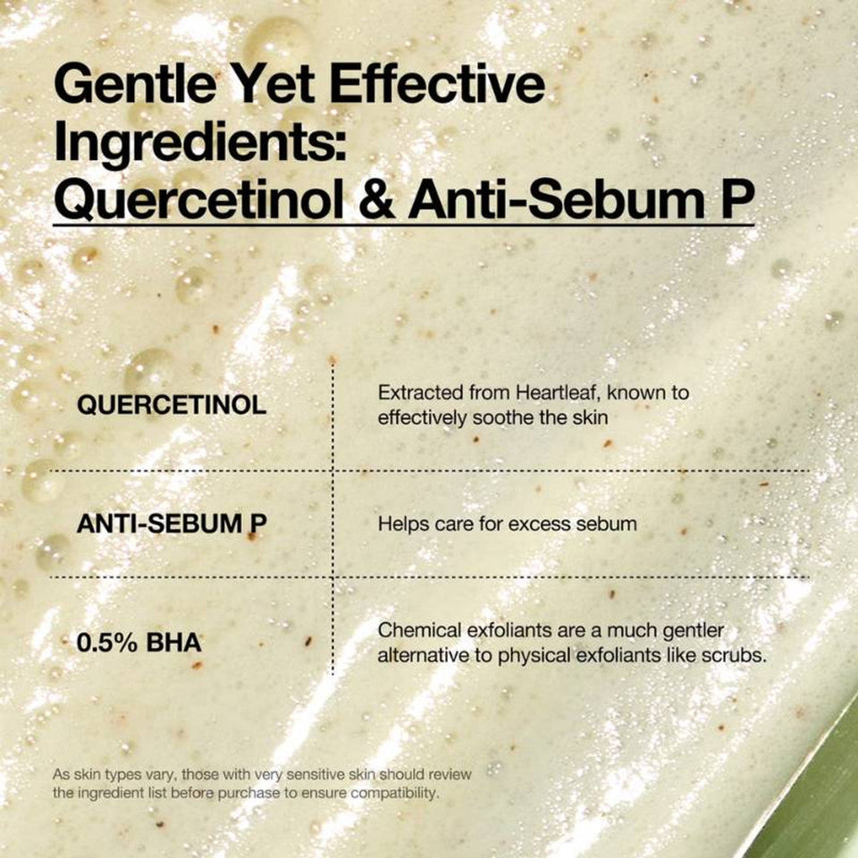 ANUA - Heartleaf + BHA, Heartleaf Quercetinol Pore Deep Cleansing Foam - 150ml