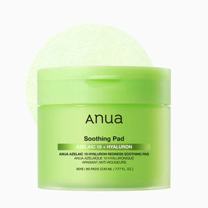 ANUA - Soothing Pad, Azelaic 10 + Hyaluron - 90 Pads