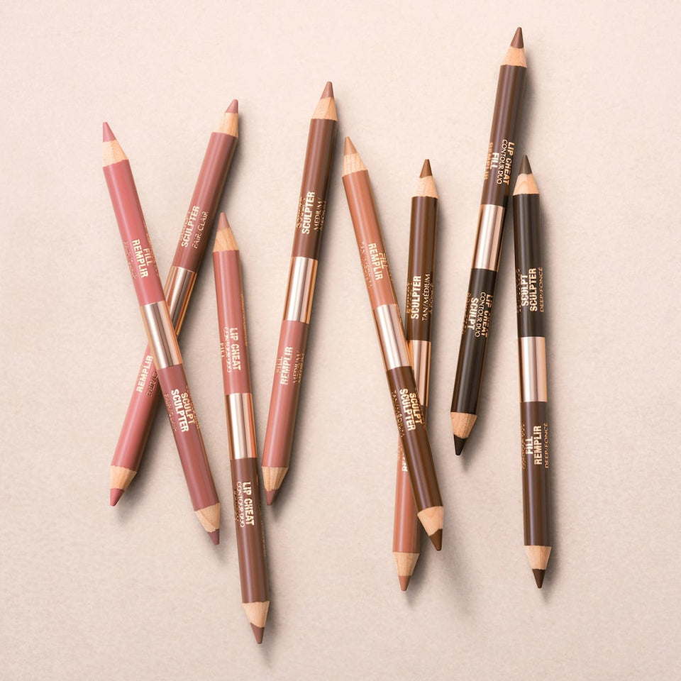 CHARLOTTE TILBURY - Lip Cheat Contour Duo - Crayon à lèvres duo- Tan/ Medium à foncé