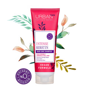 URBAN CARE - Shampoo Intense Réparateur Keratin Cheveux Endommagées 250ml