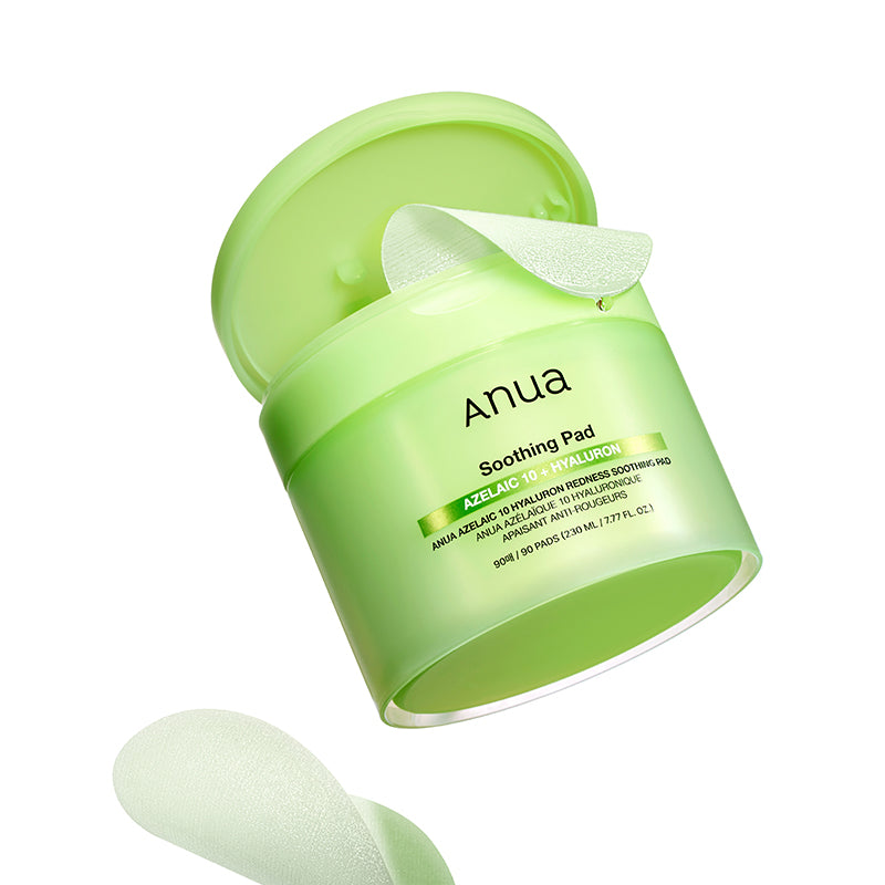 ANUA - Soothing Pad, Azelaic 10 + Hyaluron - 90 Pads