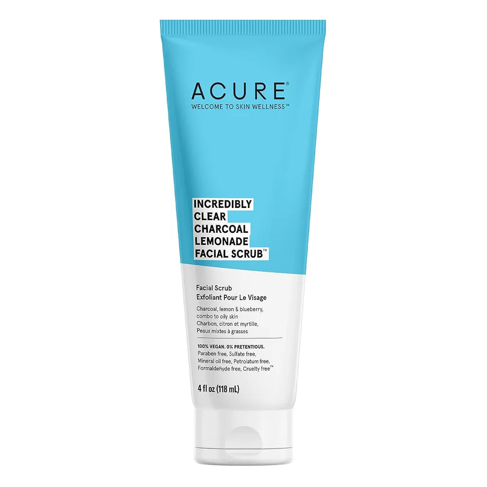 ACURE - Incredibly Clear Charcoal Lemonade Facial Scrub - 118ml