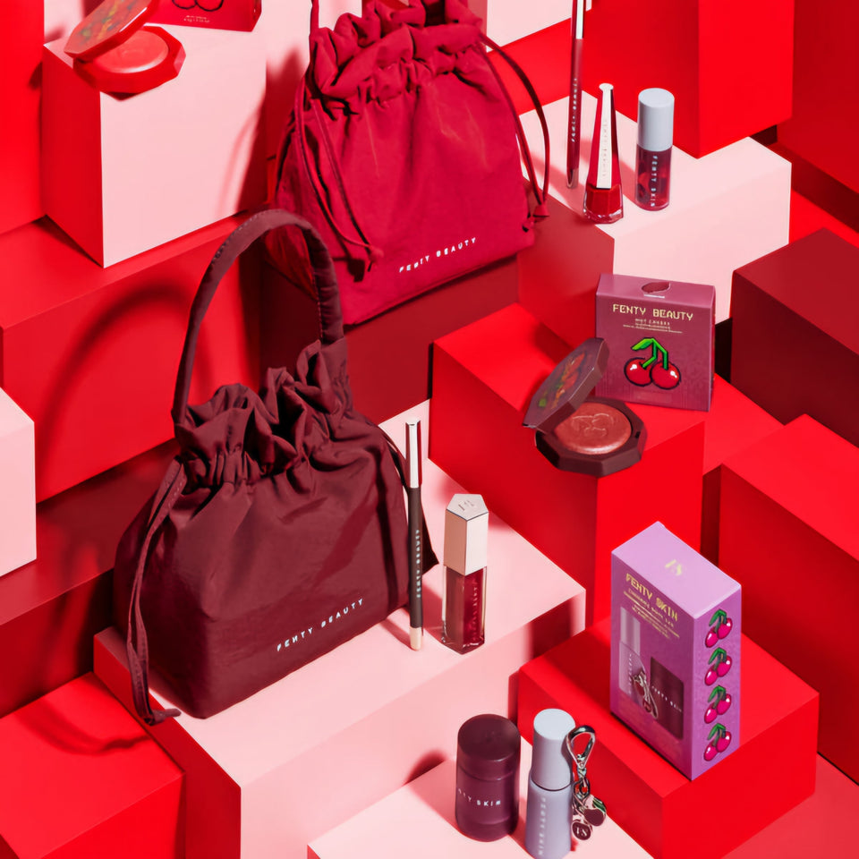 FENTY Beauty - Cherry Mouth 3 Pcs Lip Set + Pouch