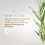 MIELLE - DUO Rosemary Mint Strengthening Shampoo + Conditioner