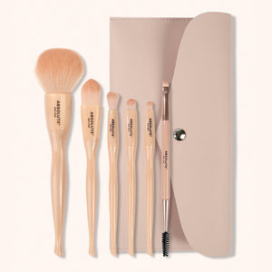 ABSOLUTE NEW YORK - 6 Makeup Brushes Vegan & Cruelty-Free
