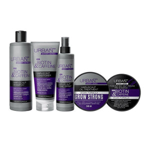 URBAN CARE - Conditioner Biotin et Caffeine, Hair + Scalp Conditioner - 350ml