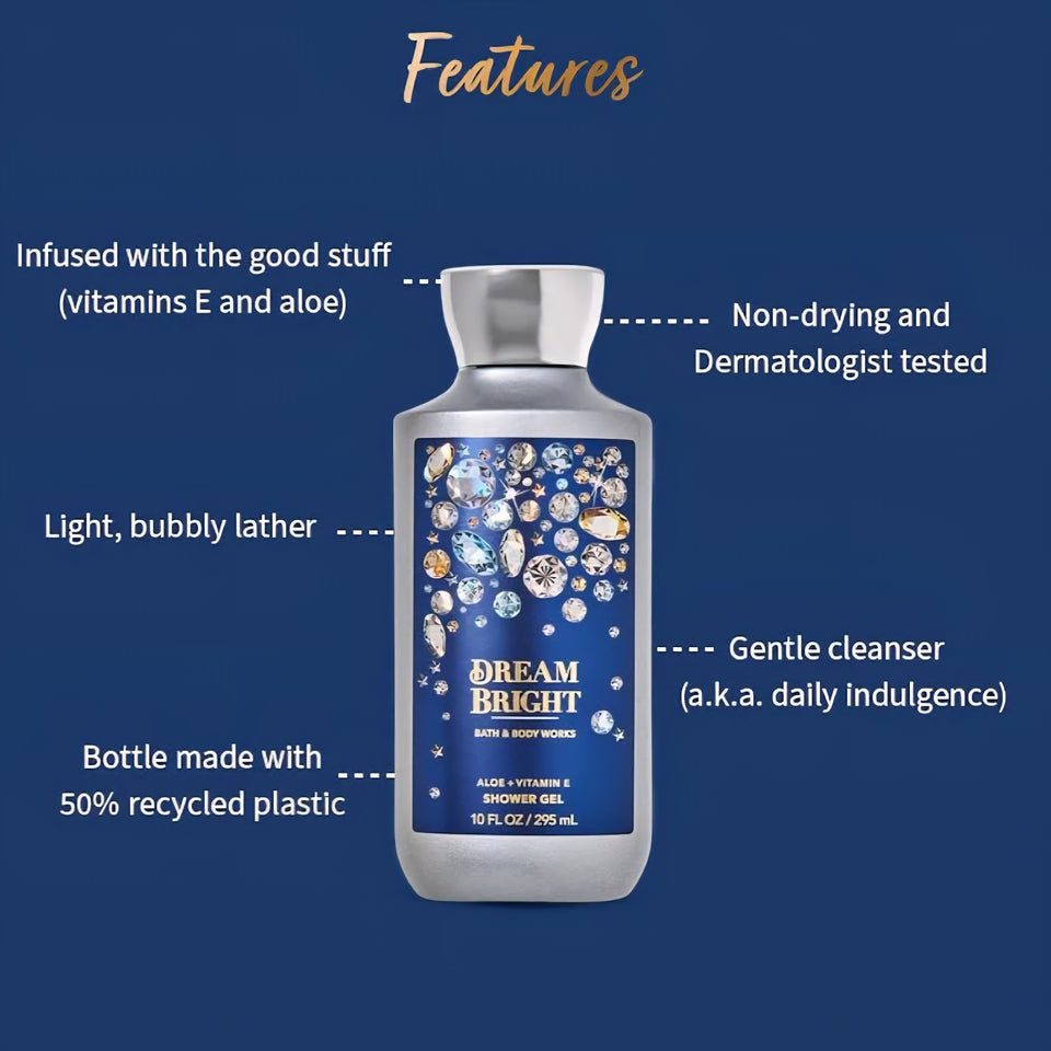 BATH & BODY WORKS - Dream Bright Shower Gel - 295ml