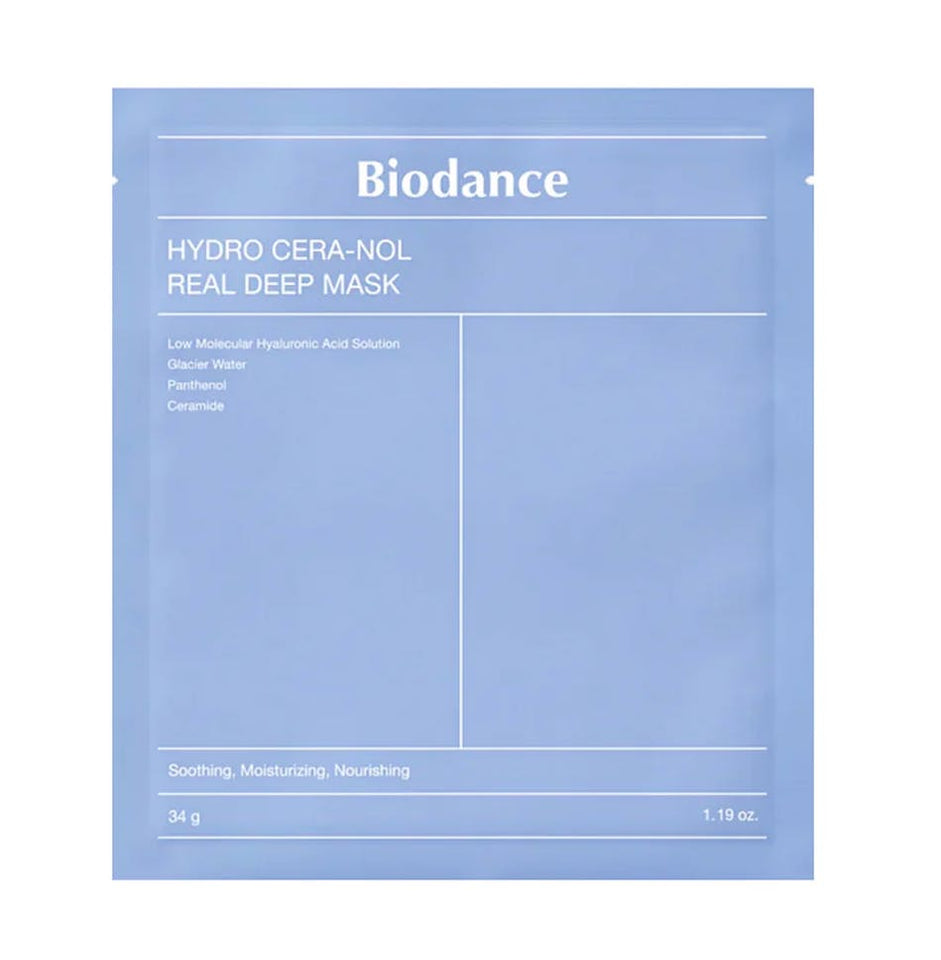 BIODANCE - Hydro Cera-nol Real Deep Mask Sheet ( pack de 4 )