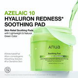 ANUA - Soothing Pad, Azelaic 10 + Hyaluron - 90 Pads