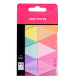 BETER - 12 Wedged makeup sponges · Latex free