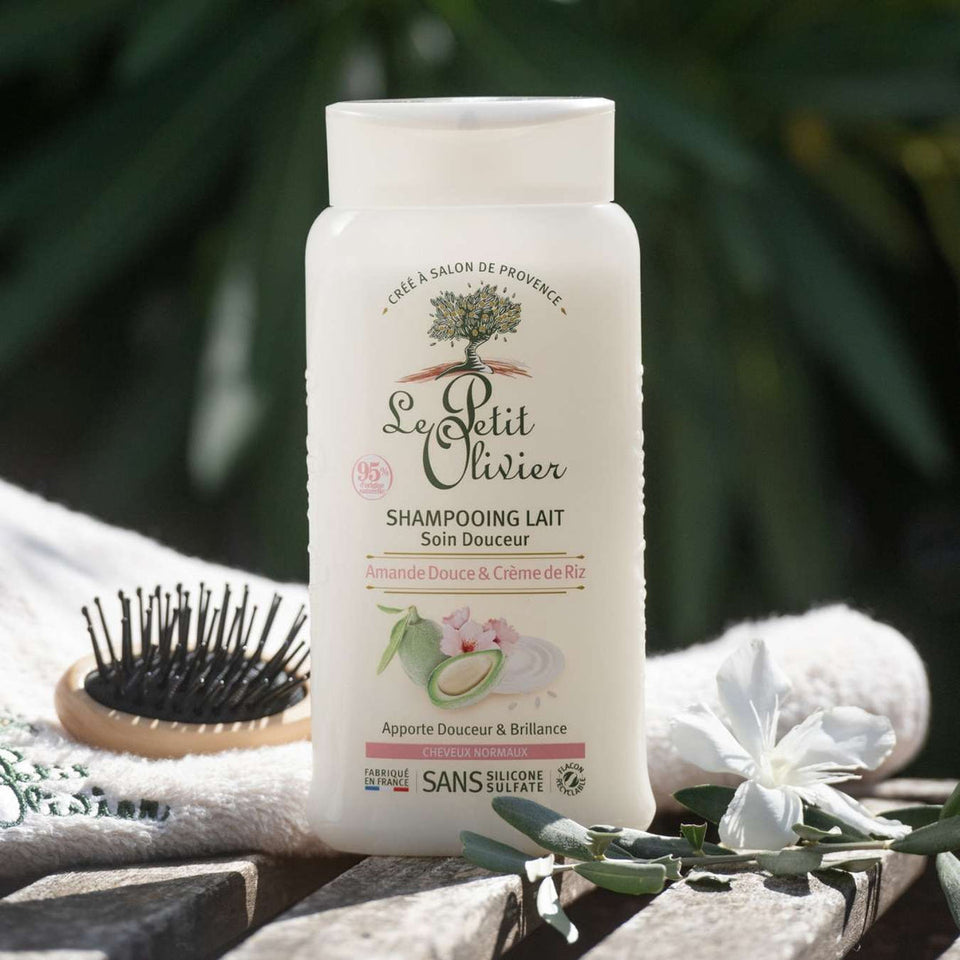 LE PETIT OLIVIER - Shampoing Lait Soin Douceur Amande Douce Et Crème De Riz - 250ml