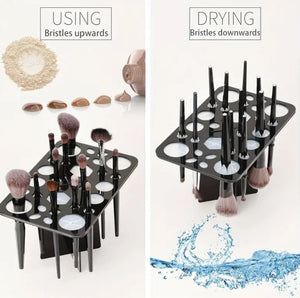 POPPIN - Support De Séchage de Brosses 26 Trous