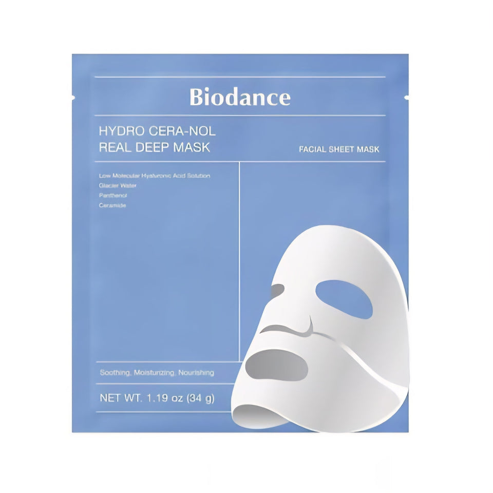 BIODANCE - Hydro Cera-nol Real Deep Mask Sheet ( pack de 4 )
