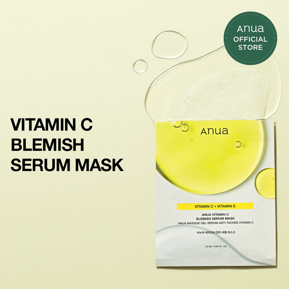 ANUA - Vitamin C + Vitamin E Blemish Serum Mask