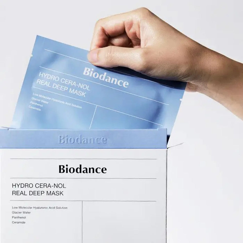 BIODANCE - Hydro Cera-nol Real Deep Mask Sheet ( pack de 4 )