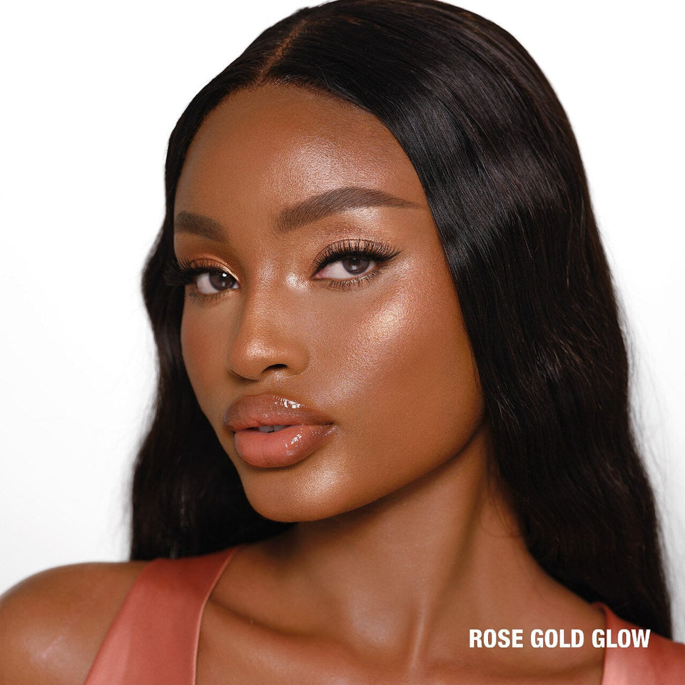 CHARLOTTE TILBURY - Glow Glide Face Architect Highlighter - réf Rose Gold Glow