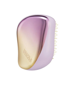 TANGLE TEEZER - Compact Brosse spécial démêlage Styler - Lilac Yellow Chrome