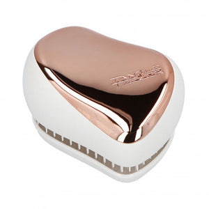 TANGLE TEEZER - Compact , Brosse spécial démêlage Styler -  Rose Gold Ivory